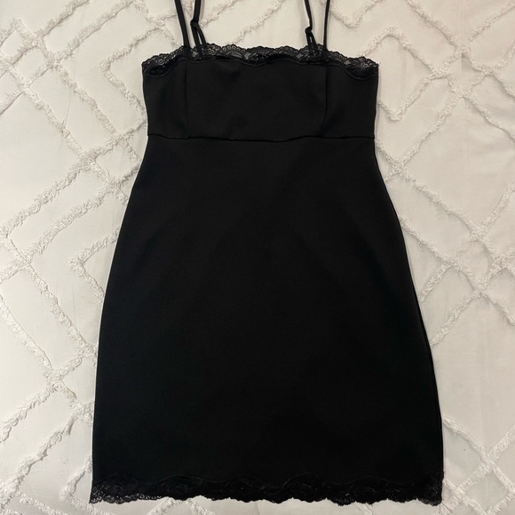 Black Mini Dress - Picture 1 of 3